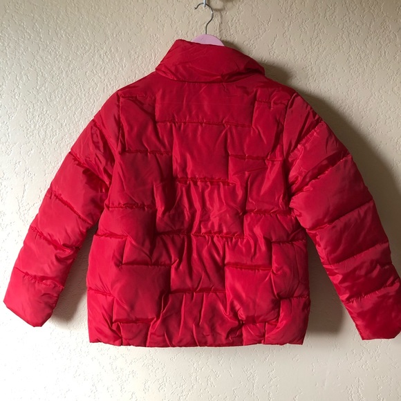 Collar Solid Color Down Cotton-padded Coat Winter Loose Wild Short Coat - Picture 6 of 6